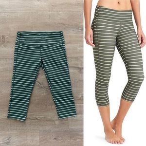 Athleta Capri Jasper Green